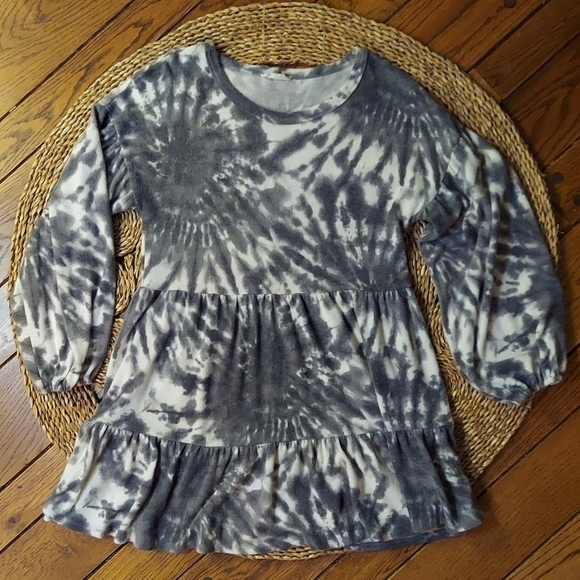 Altar'd State Long Sleeve Babydoll Dress Size M - Picture 8 of 9